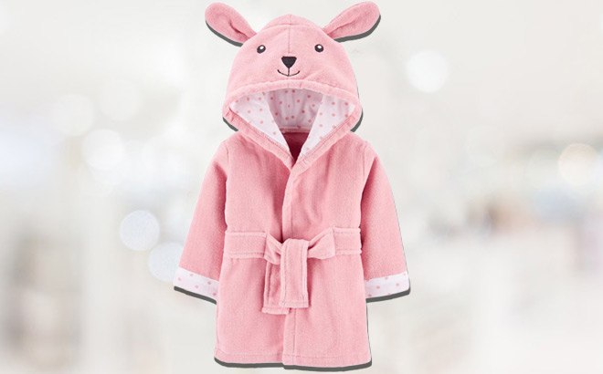 Carter's Baby Hooded Terry Robe $11!