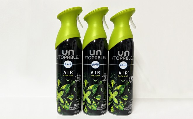 Febreze Air Freshener Spray 3-Pack $7