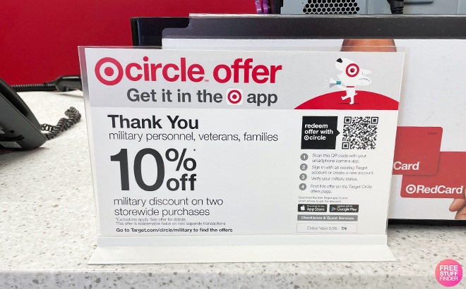10% Off Military Discount at Target