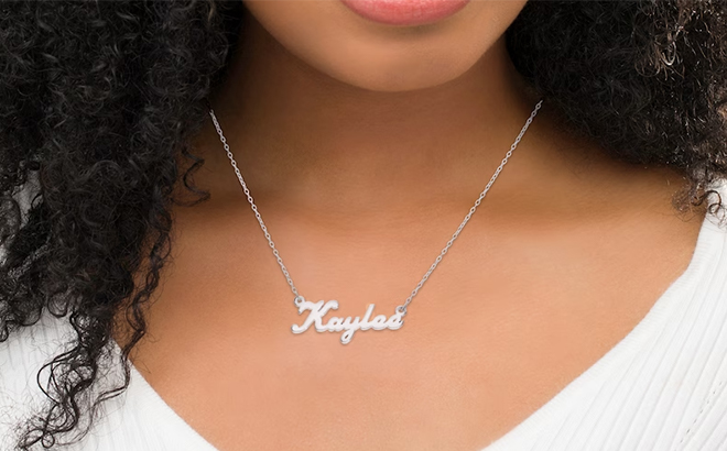 Bold Personalized Name Necklace 1
