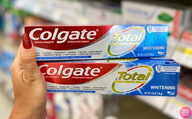 2 FREE Colgate Total Toothpaste at Kroger