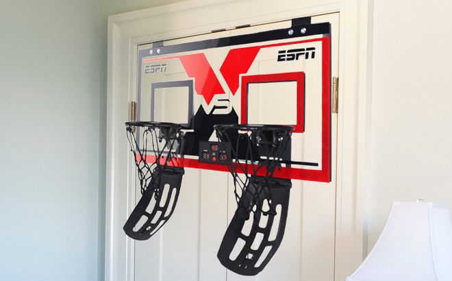 ESPN 2-Player 23 inch Foldable Bounce Back Over the Door