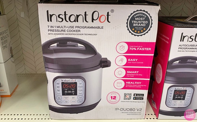 Instant Pot 6-Quart Pressure Cooker $64