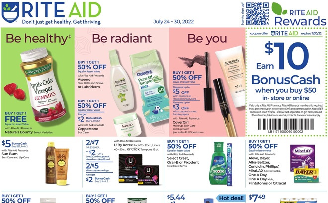 Rite Aid Ad Preview (Week 7/24 – 7/30)