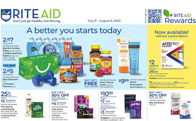 Rite Aid Ad Preview (Week 7/31 – 8/6)