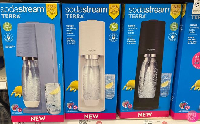 SodaStream Terra Sparkling Water Maker Kit 