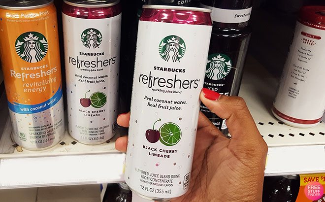 Starbucks Refreshers 12-Pack for $15 Shipped