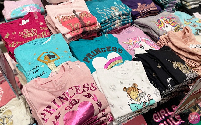 The Children’s Place Kids Tees $2.99