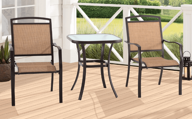 Outdoor Bistro 3-Piece Set $68 Shipped at Walmart
