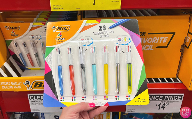 BIC 4 Color Ballpoint Pens