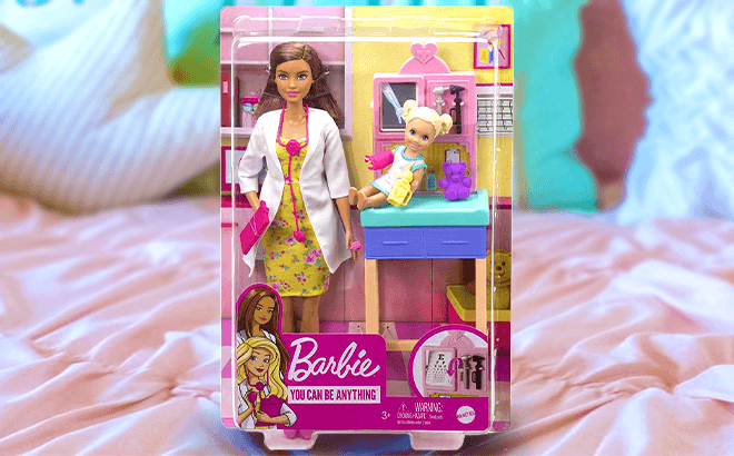 Barbie Pediatrician Playset $12.97
