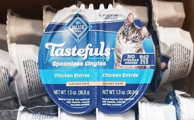 Blue Buffalo Cat Food 24-Pack for $18