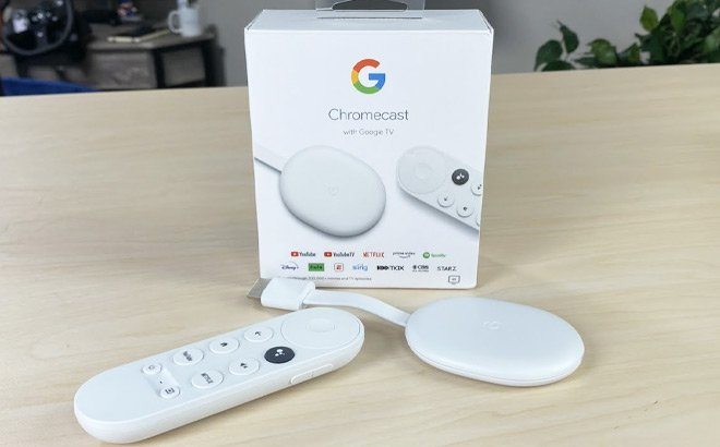 Chromecast with Google TV $39 Shipped