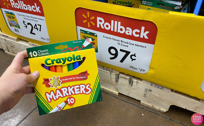 Crayola 10 Count Broad Line Markers