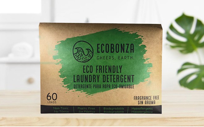 Ecobonza Laundry Detergent Sample $1 Shipped!