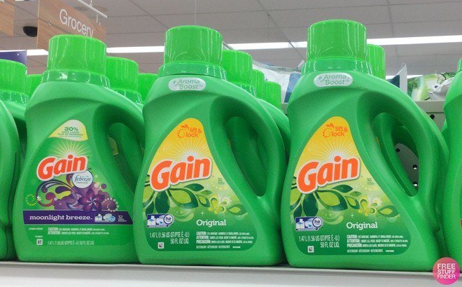 Gain Laundry Detergent 90-Loads Only $13