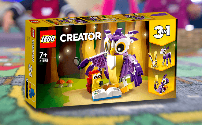 LEGO Creator 3-in-1 Fantasy Forest Creatures Set $11.99