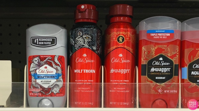 old spice product line
