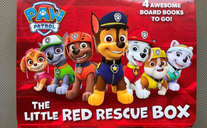 Paw Patrol The Little Red Rescue Box $7