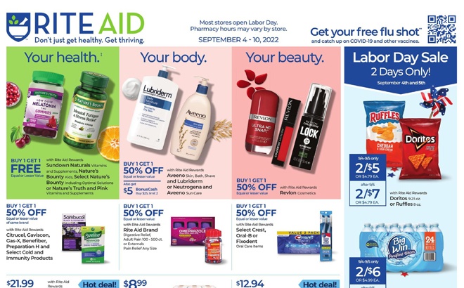 Rite Aid Ad Preview (Week 9/4 – 9/10)