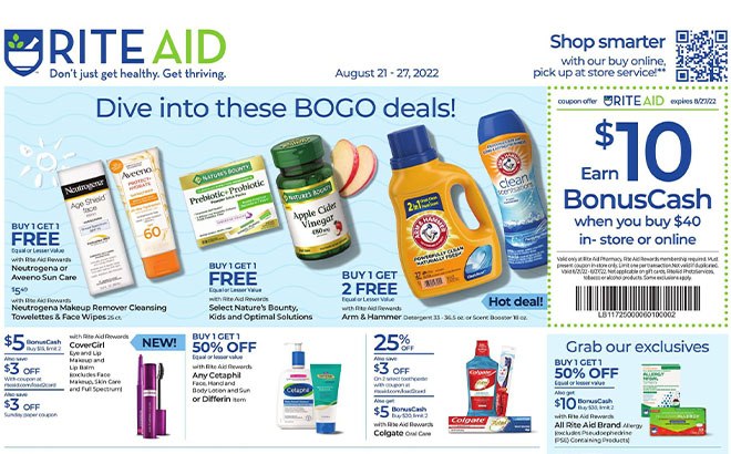 Rite Aid Ad Preview (Week 8/21 – 8/27)