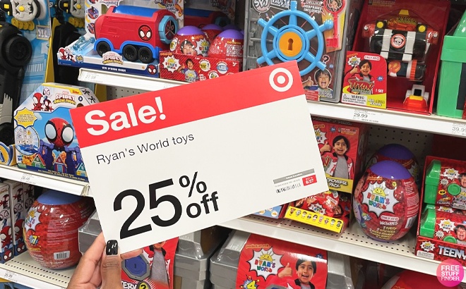 Target discount ryan toys