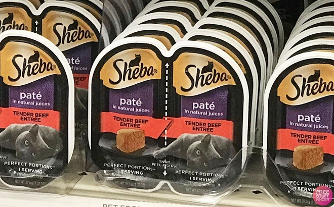 Sheba Pate Cat Food 24-Pack for $10
