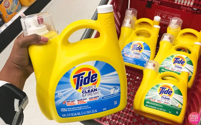 Tide Liquid Laundry Detergent $8