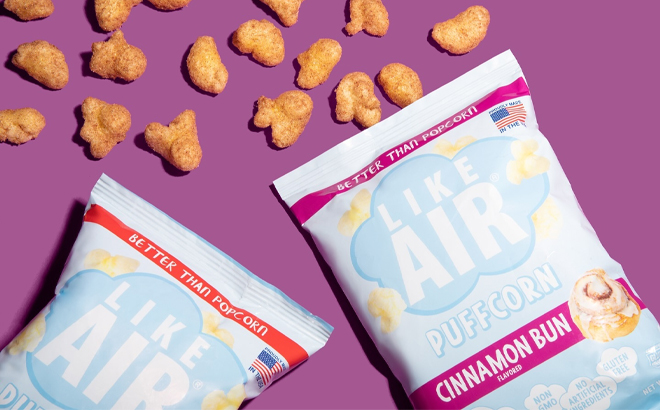 Two Bags of Like Air Puffcorn