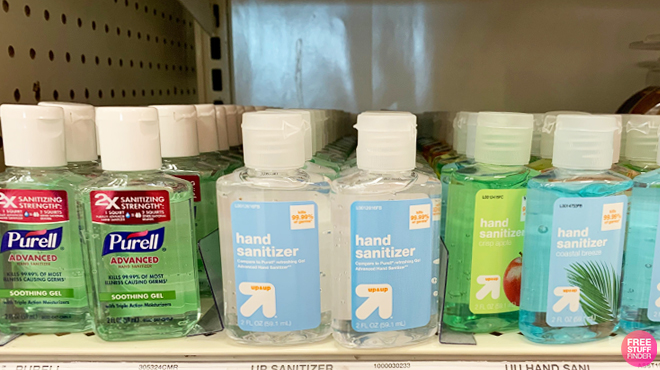 Various 2 Oz Hand Sanitizers