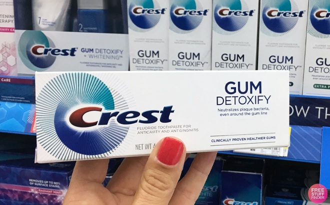 Crest Gum Detoxify $1.48