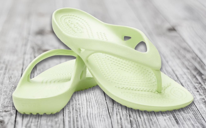Crocs Flip-Flops $10