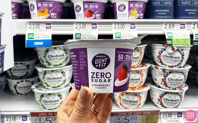 25 Light + Fit Yogurts 23¢ Each at Walmart!
