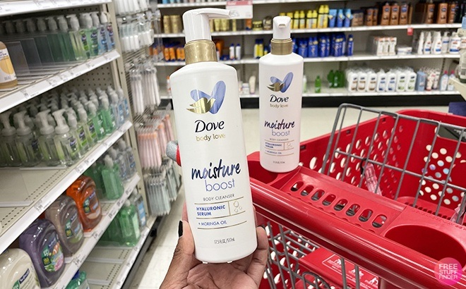 3 Dove Body Care Products $3.33 Each