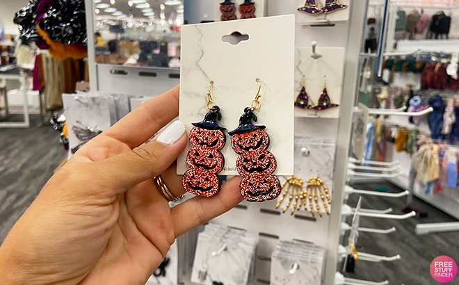 Halloween Earrings $8 at Target