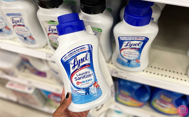 Lysol Laundry Sanitizer $1.89