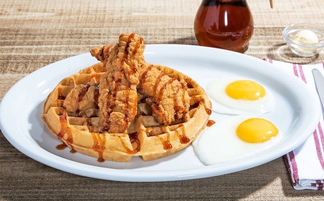 FREE Chicken & Waffle with Purchase at Norms