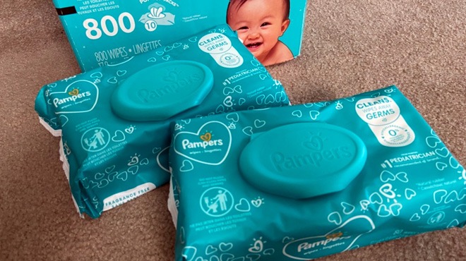 Pampers Baby Wipes 800-Count for $13.94 | Free Stuff Finder