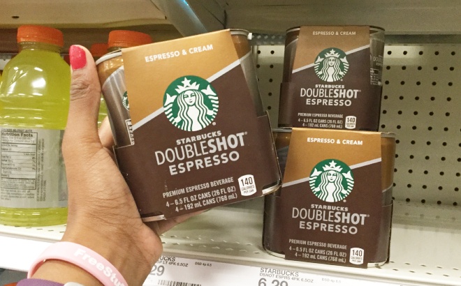 Starbucks Espresso 4-Pack for $3
