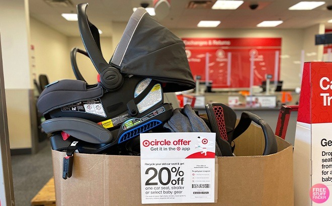 Target Car Seat Trade-In Event - Get 20% Coupon for a New One!