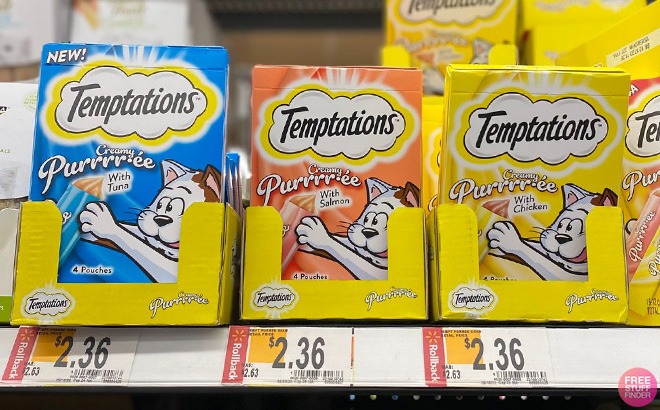 FREE Temptations Puree 4-Count at Walmart