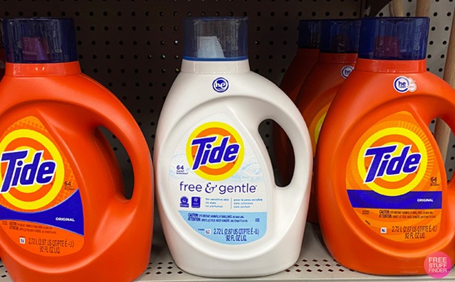 Tide Free & Gentle Laundry Detergent 64-Loads