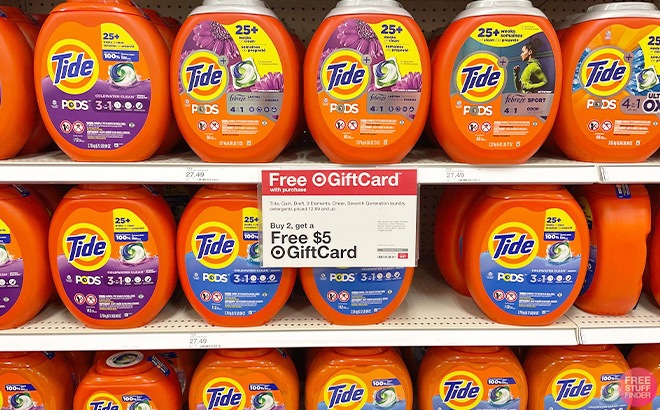 Tide Laundry Detergent $5.99 Each