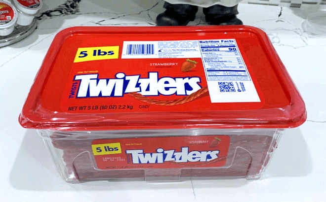 Twizzlers 5-Pound Tub $7.78 Shipped at Amazon