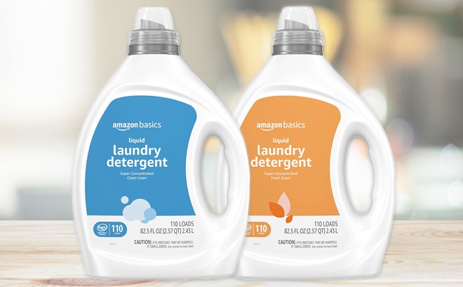 Laundry Detergent 110-Loads for $8