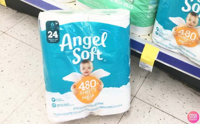 Angel Soft Toilet Paper 16-Count $8.99