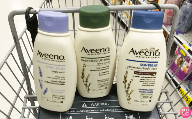 Aveeno Body Wash $2.50 Each at Walgreens!