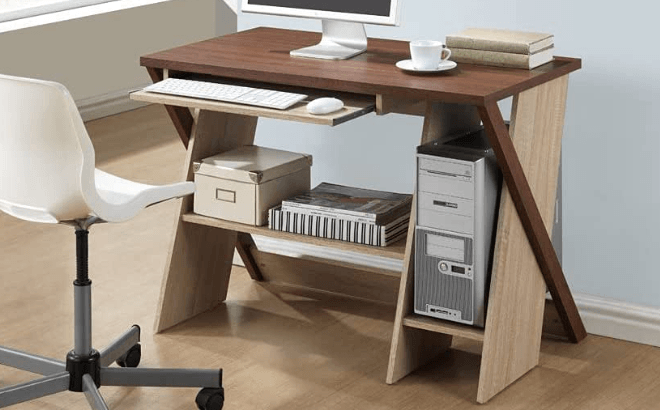Baxton Writing Desk $66 Shipped