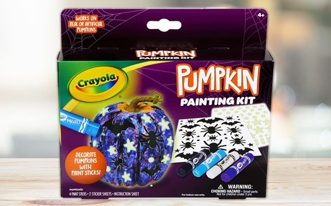 Crayola Pumpkin Painting Kit $5