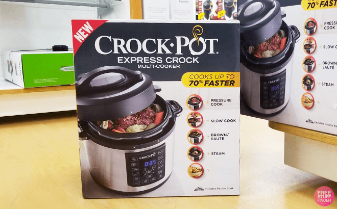 Crock Pot Pressure Cooker On Sale! 10QT ONLY $59.99!